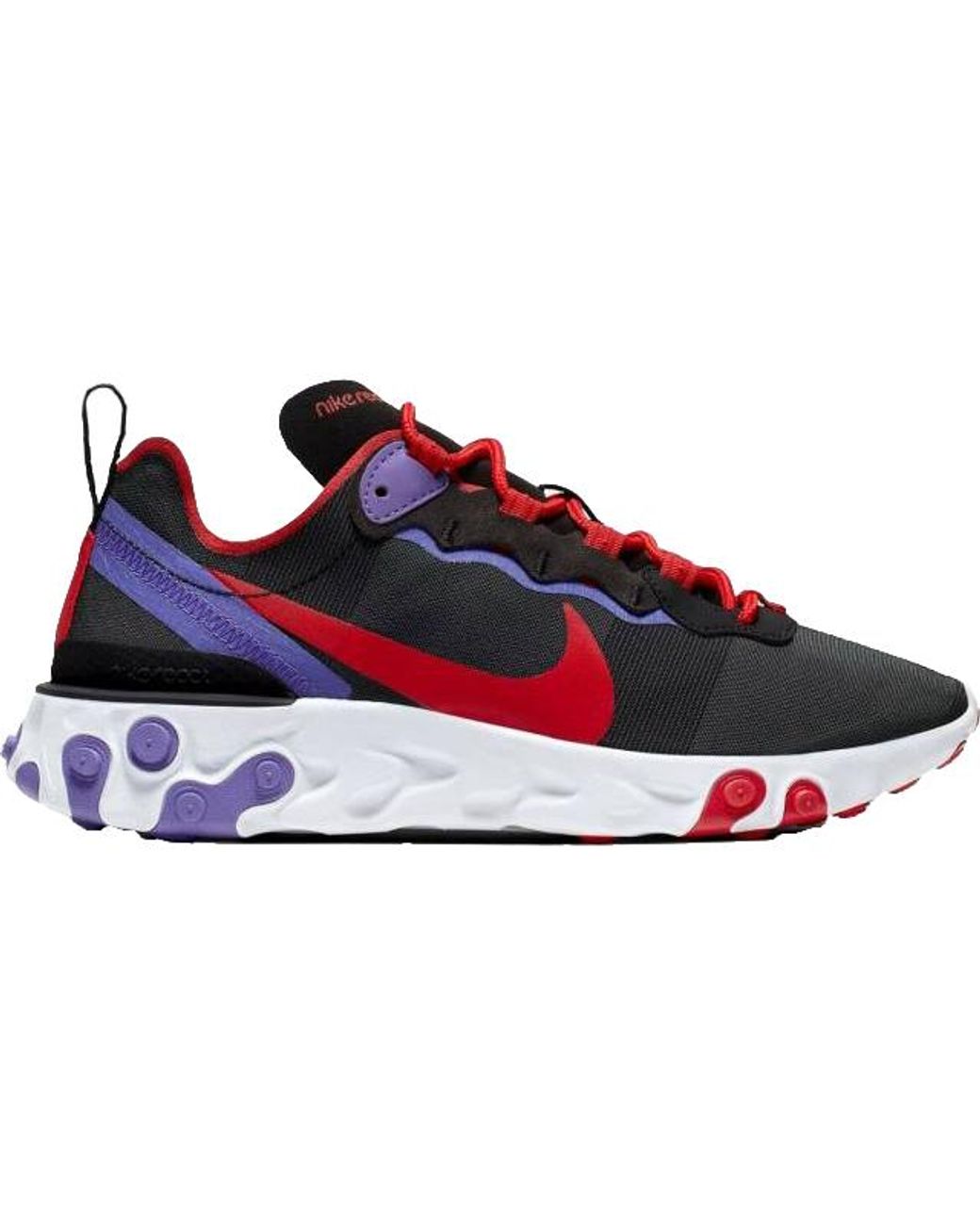 purple nike react element 55