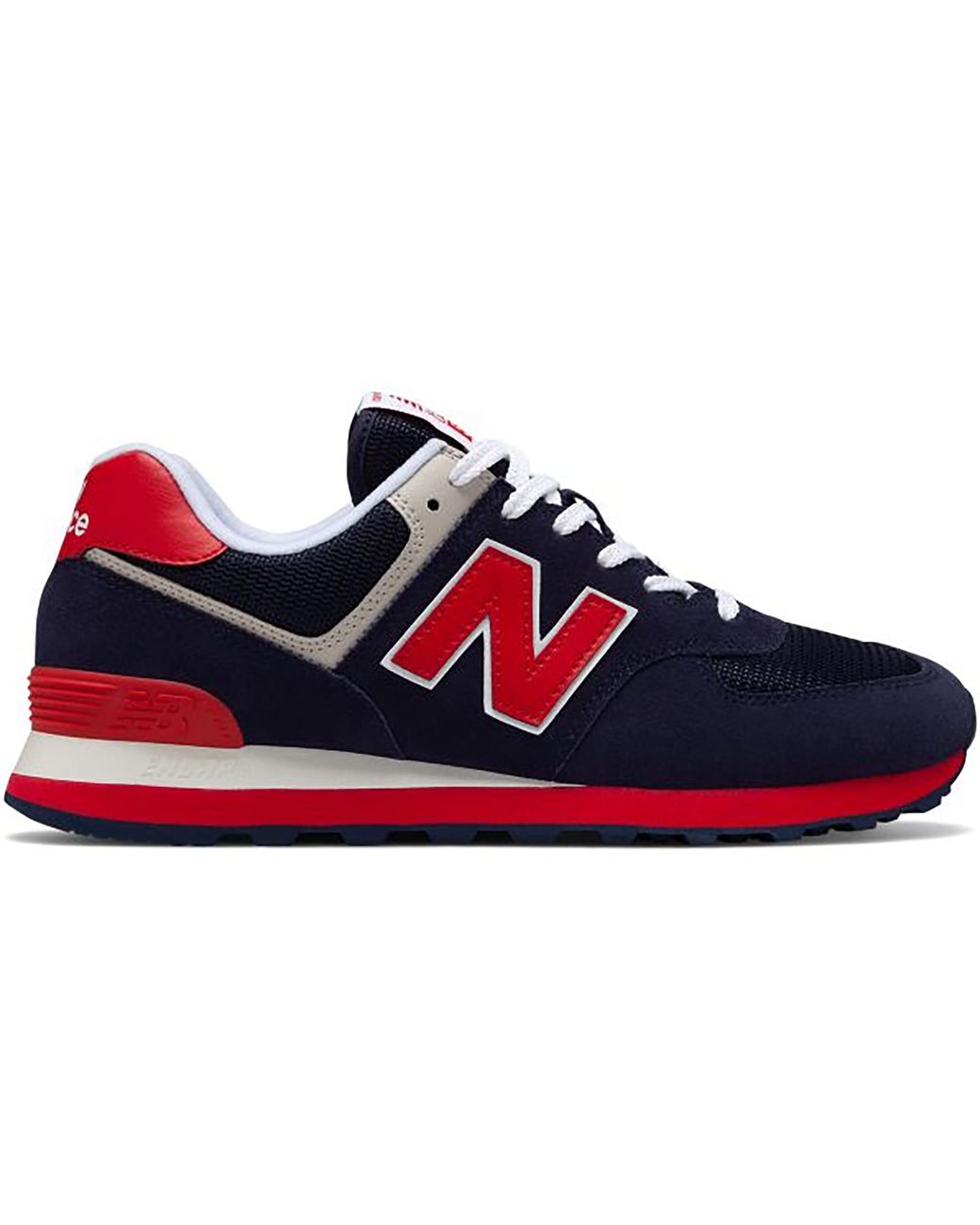 new balance 574 pigment with team red