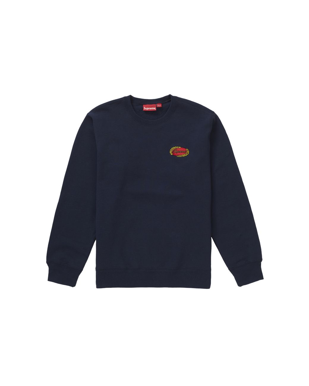 supreme chain logo crewneck