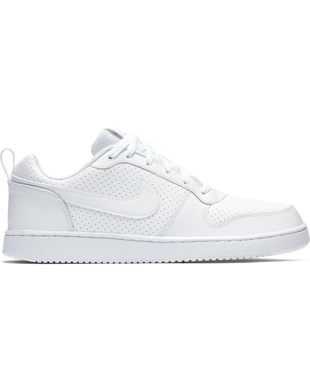 witte nike court borough low sneakers