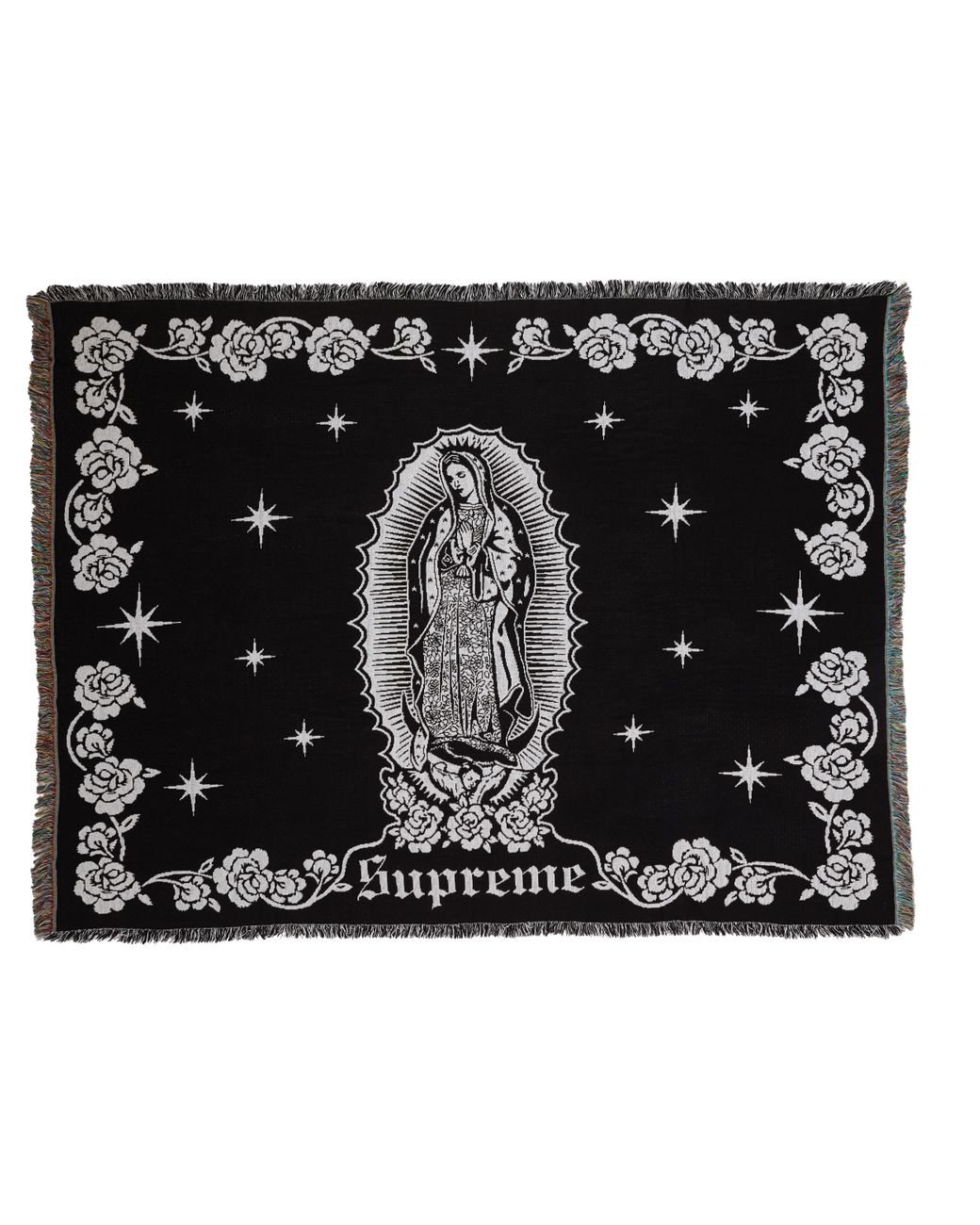 Supreme virgin mary blanket black Clearance
