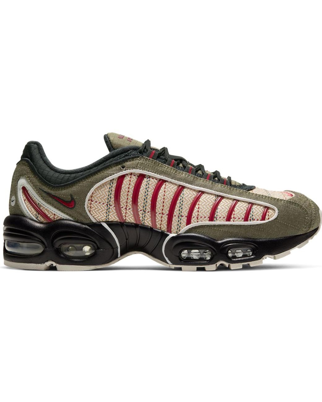 red plaid air max
