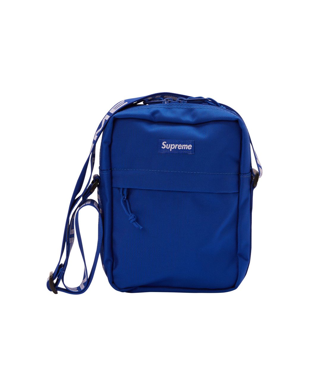 supreme ss18 blue shoulder bag