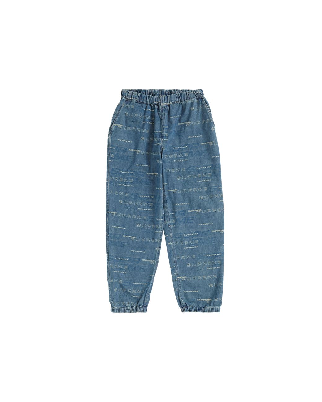 supreme dimensions logo denim skate pant