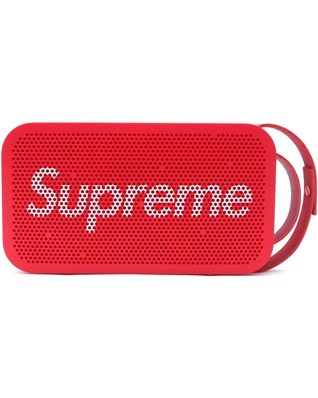 supreme b&o play by bang & olufsen p2 wireless speaker red
