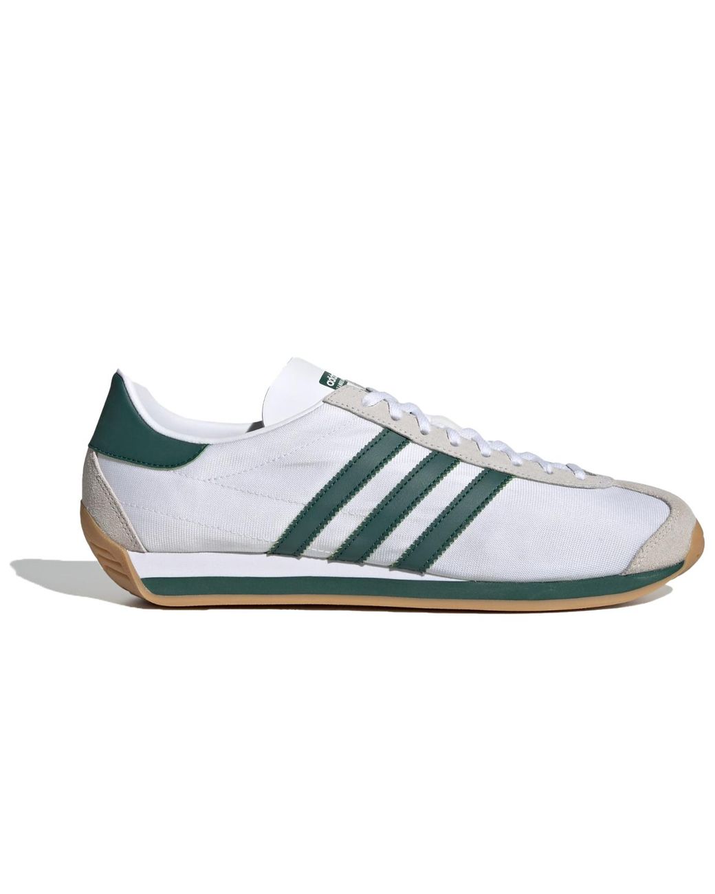 adidas country white green