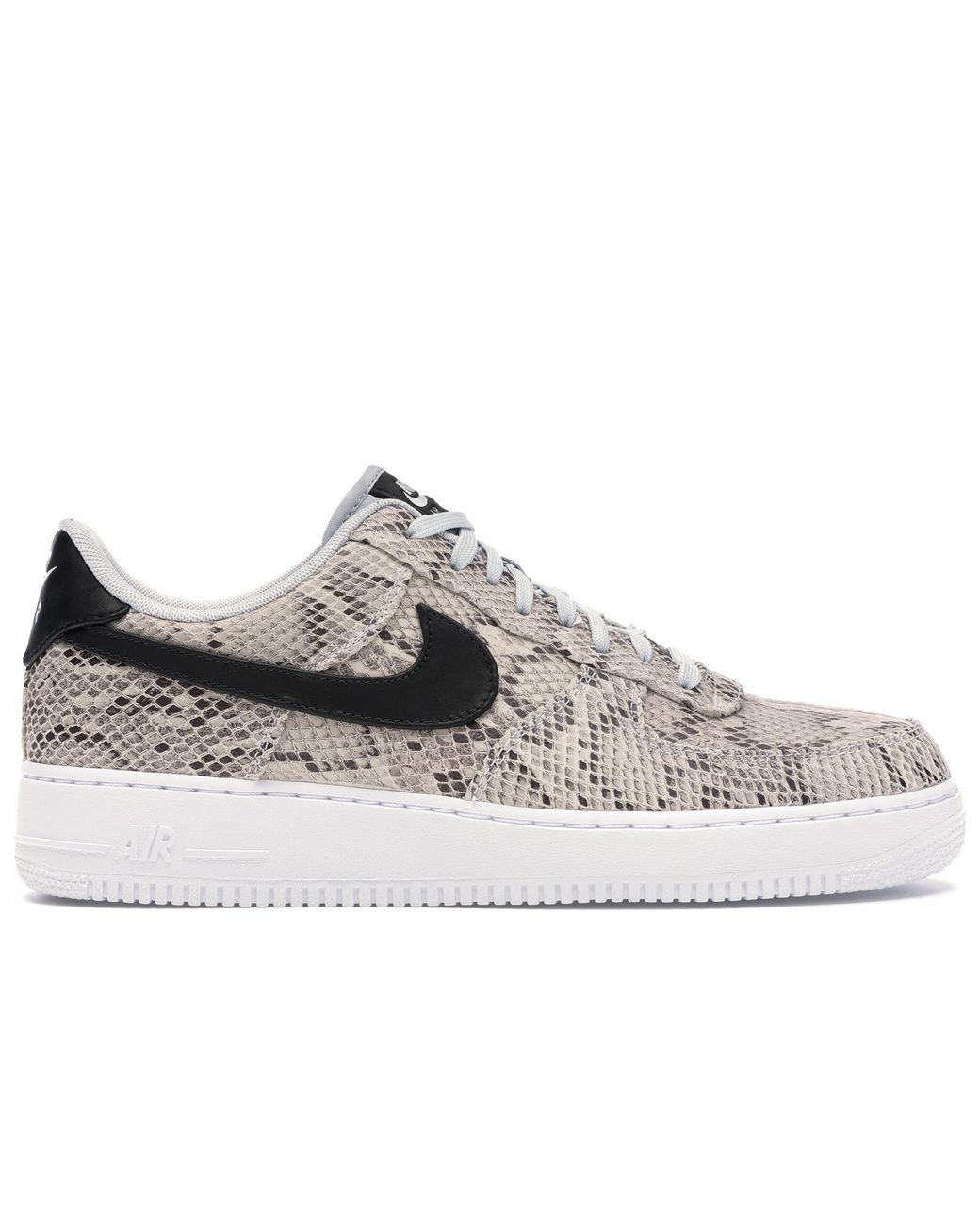 air force 1 snakeskin white