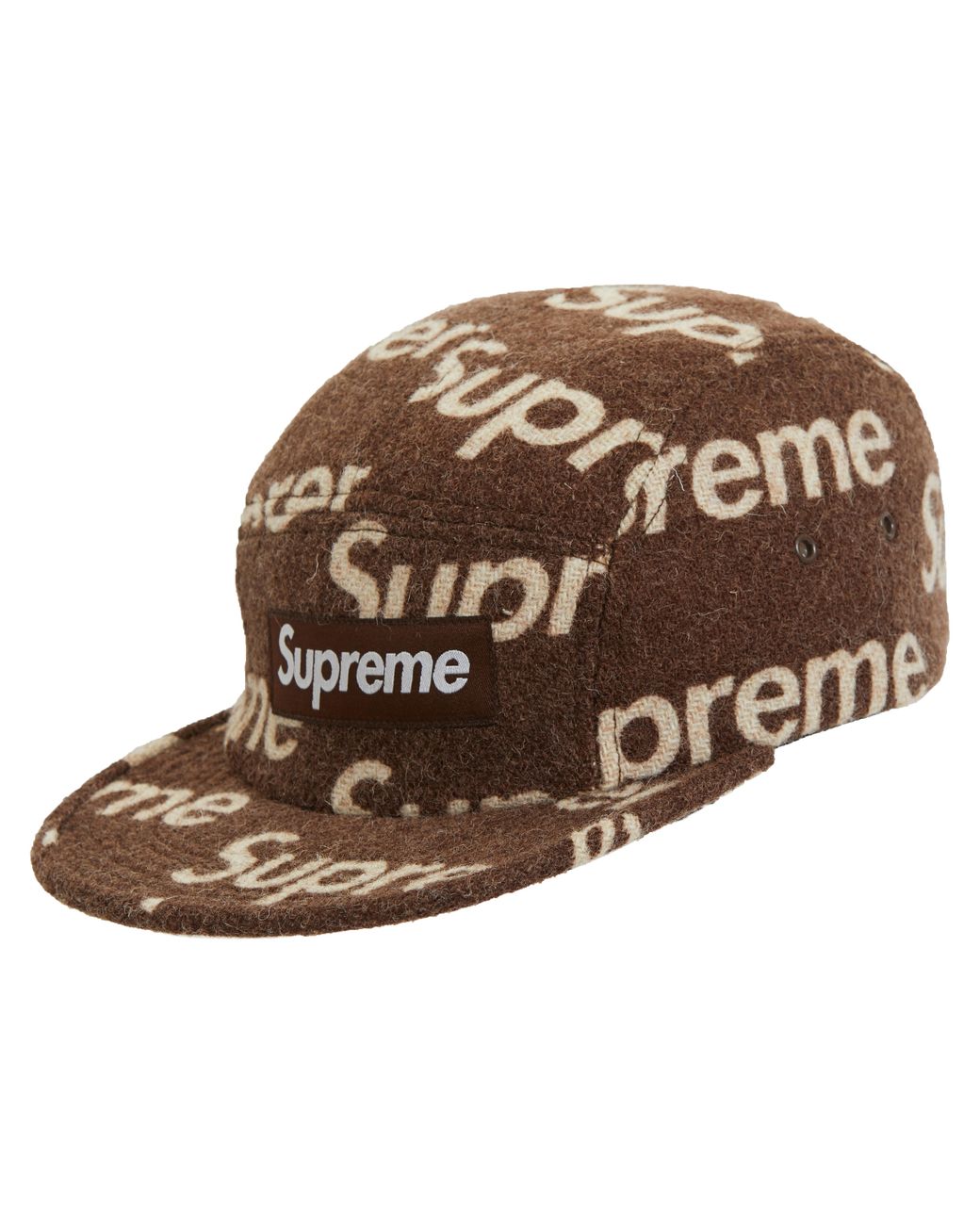harris tweed camp cap