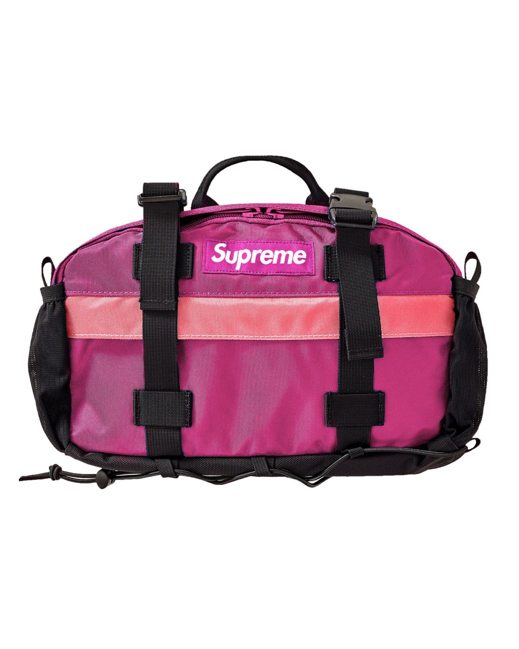 supreme purple waist bag