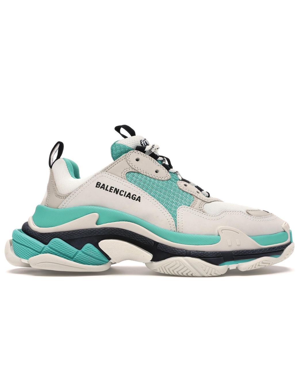 turquoise balenciaga sneakers
