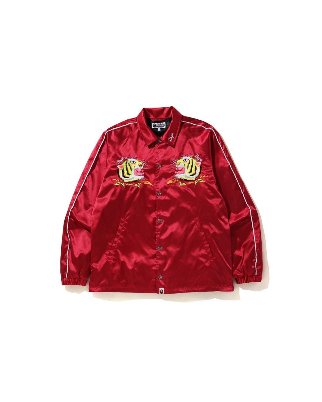bathing ape red jacket