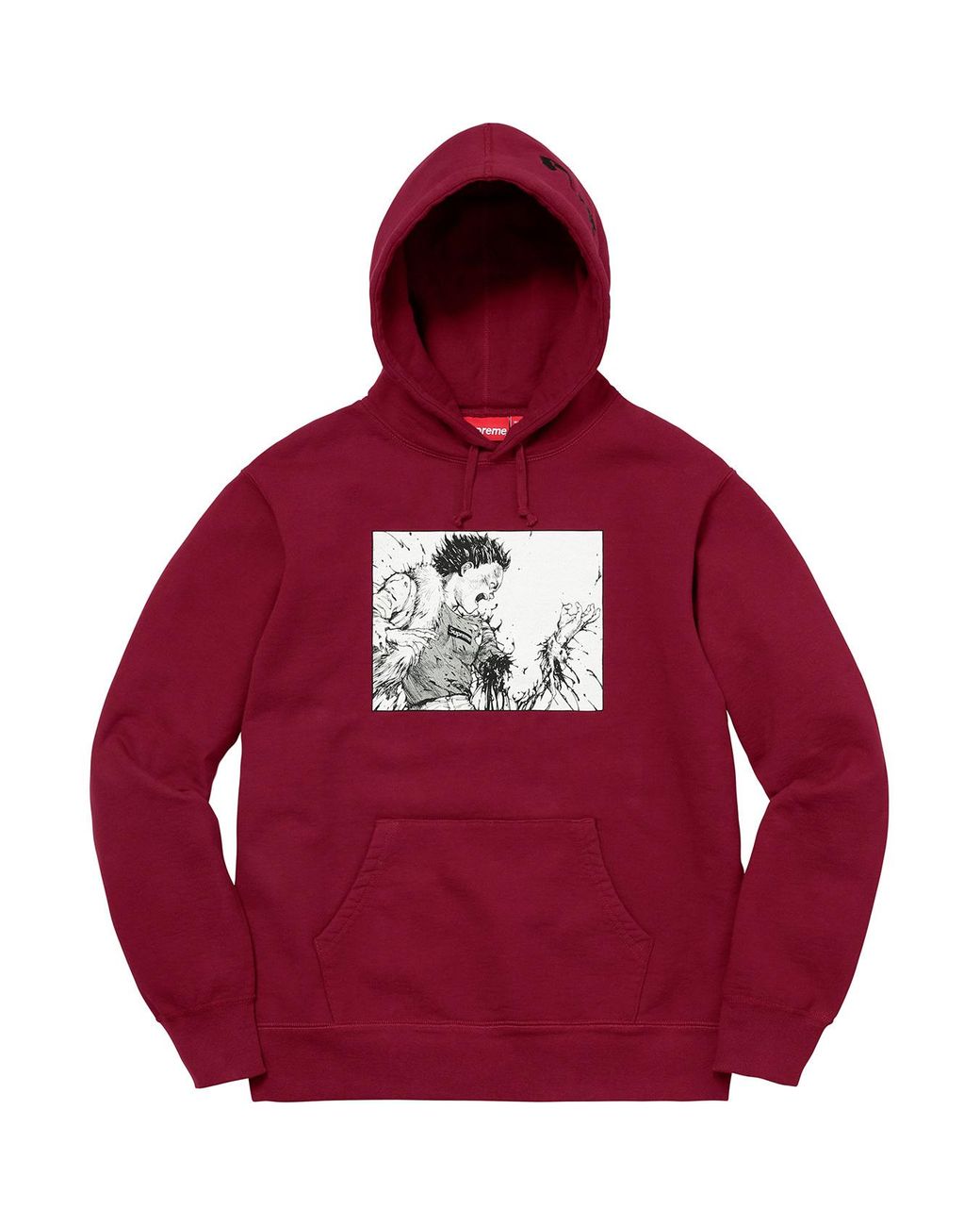 supreme akira arm hoodie