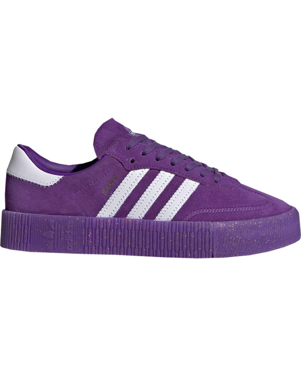 adidas samba violet