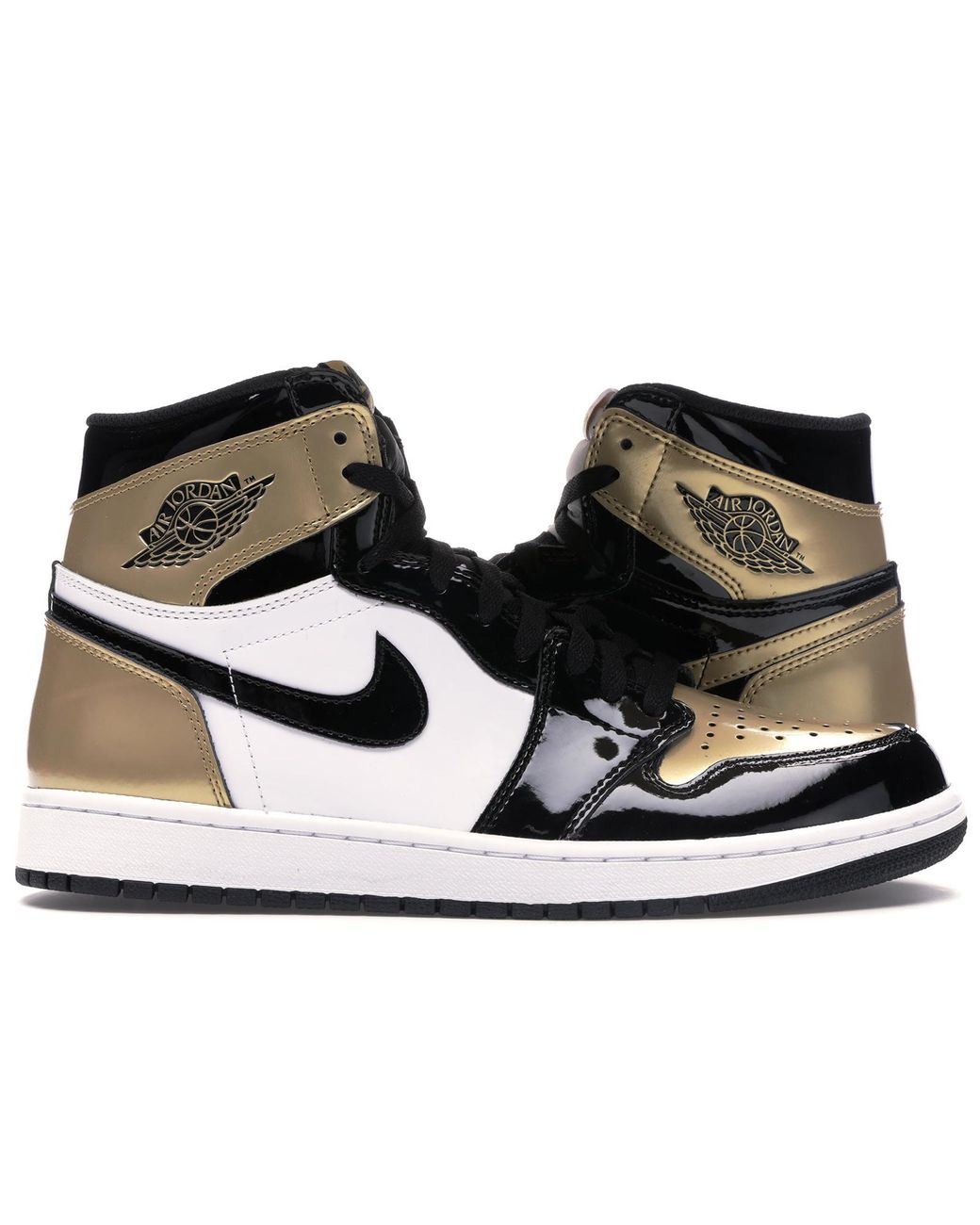 mens nike shoes gold