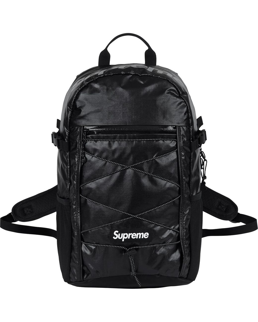 supreme fw17 black backpack