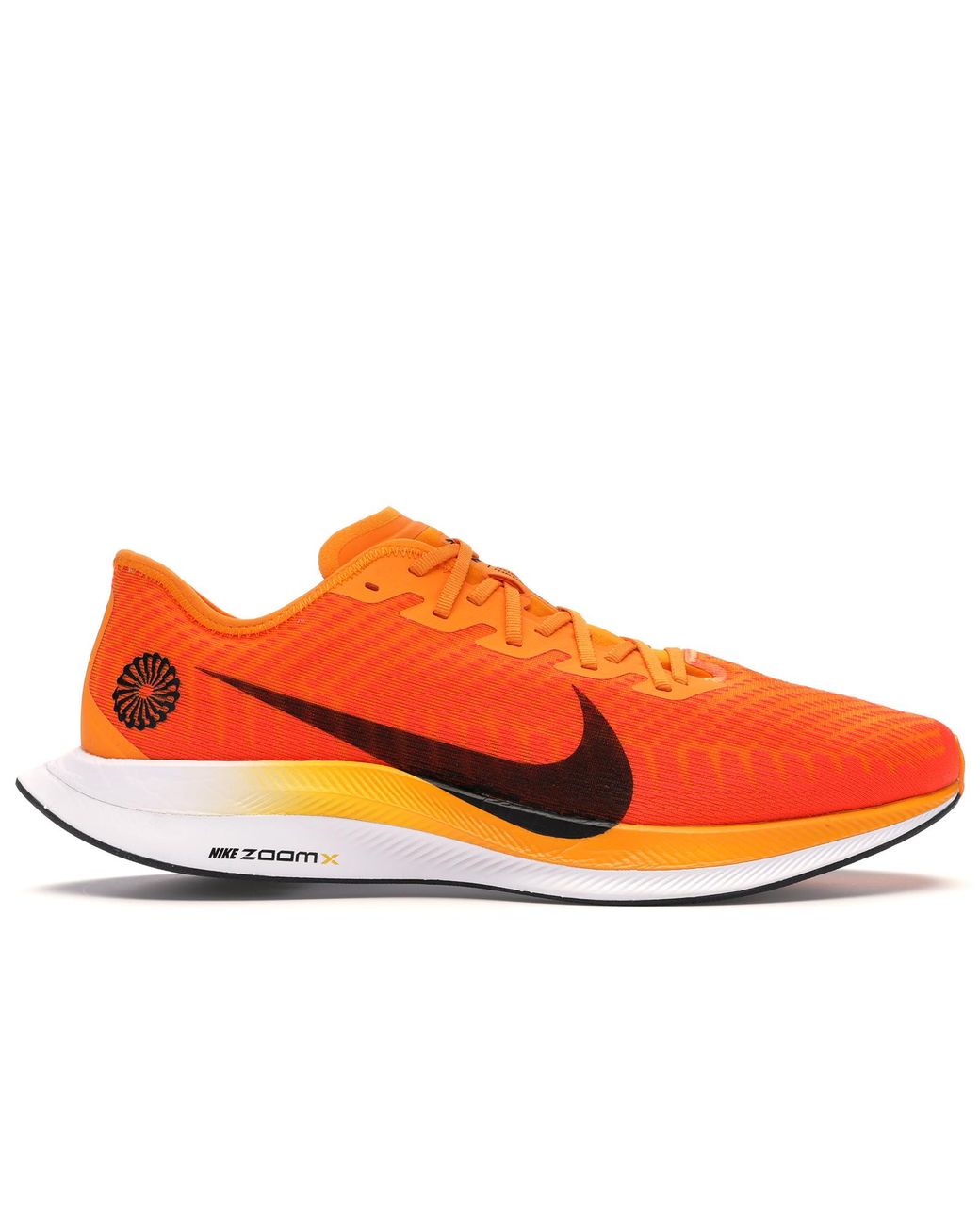 nike zoom orange and black