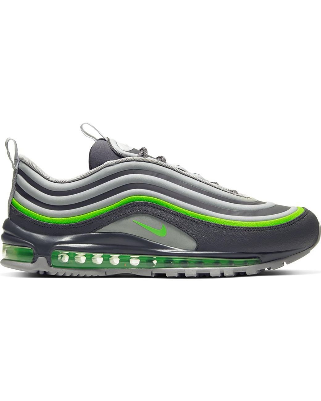 nike air max 97 utility grey electric green