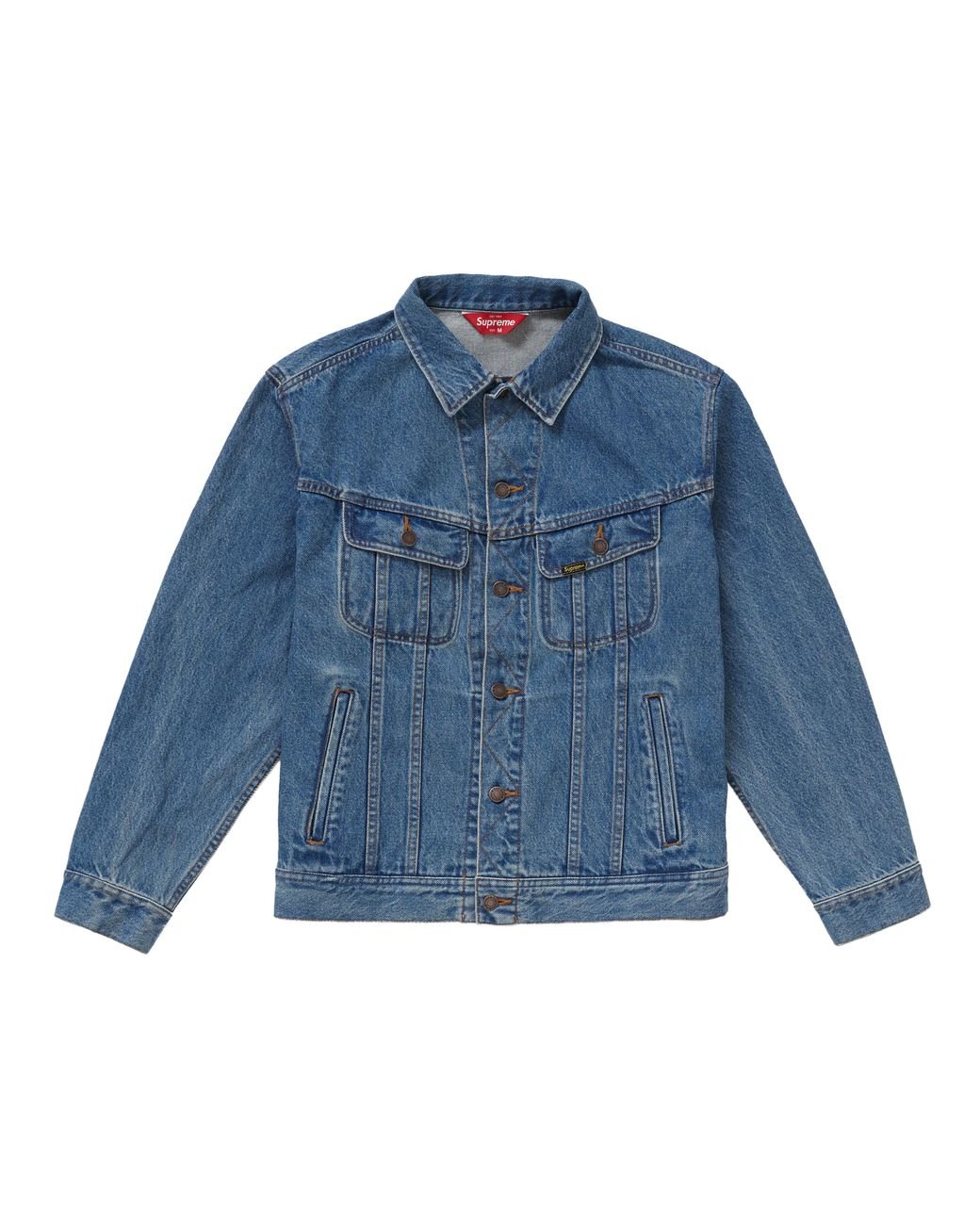 supreme new york denim jacket