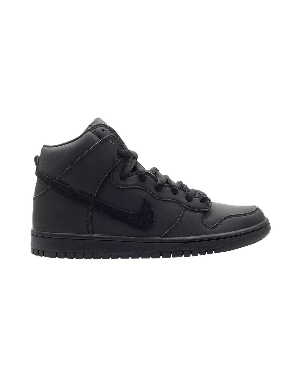 nike dunk high premium black
