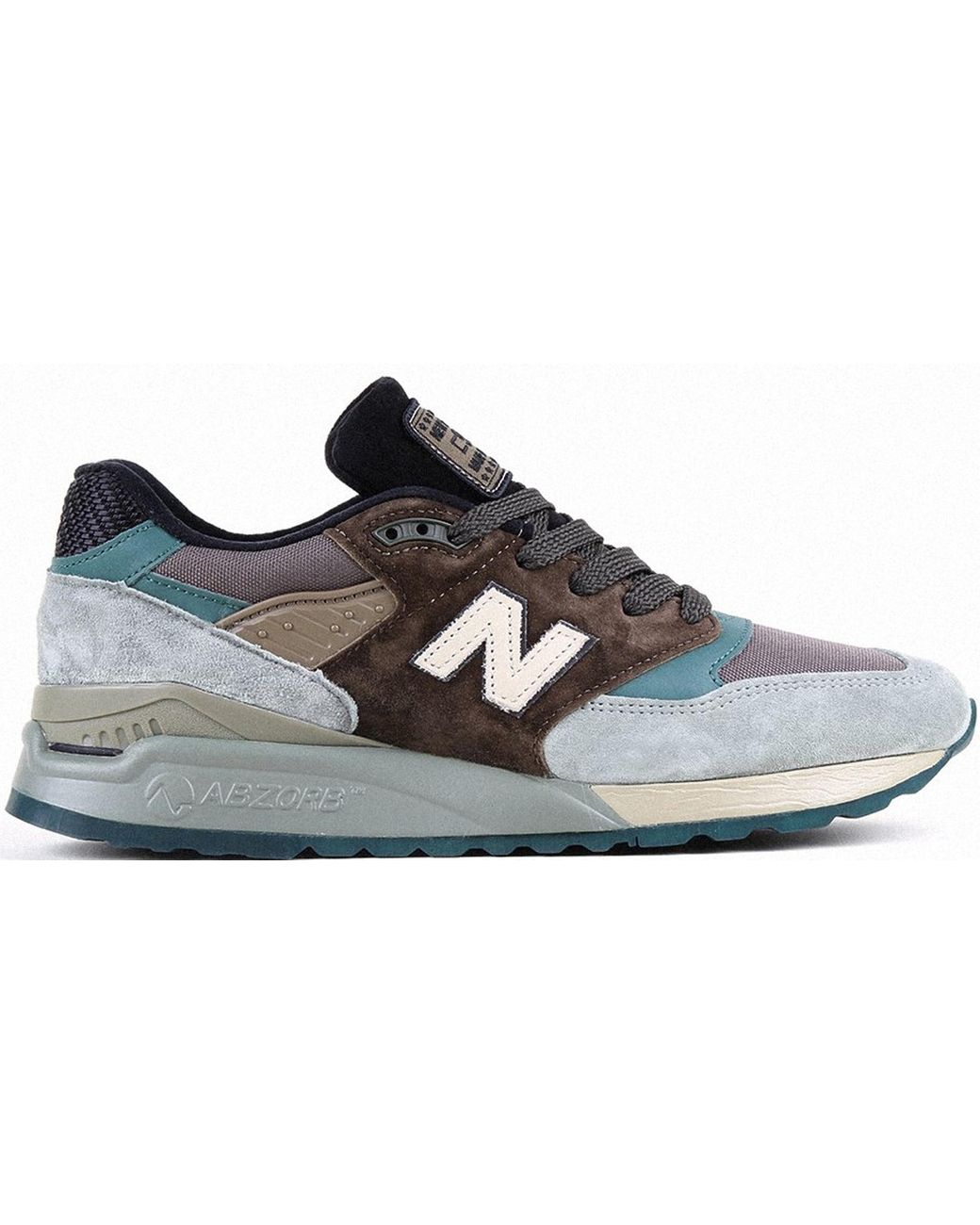 new balance 998 brown black