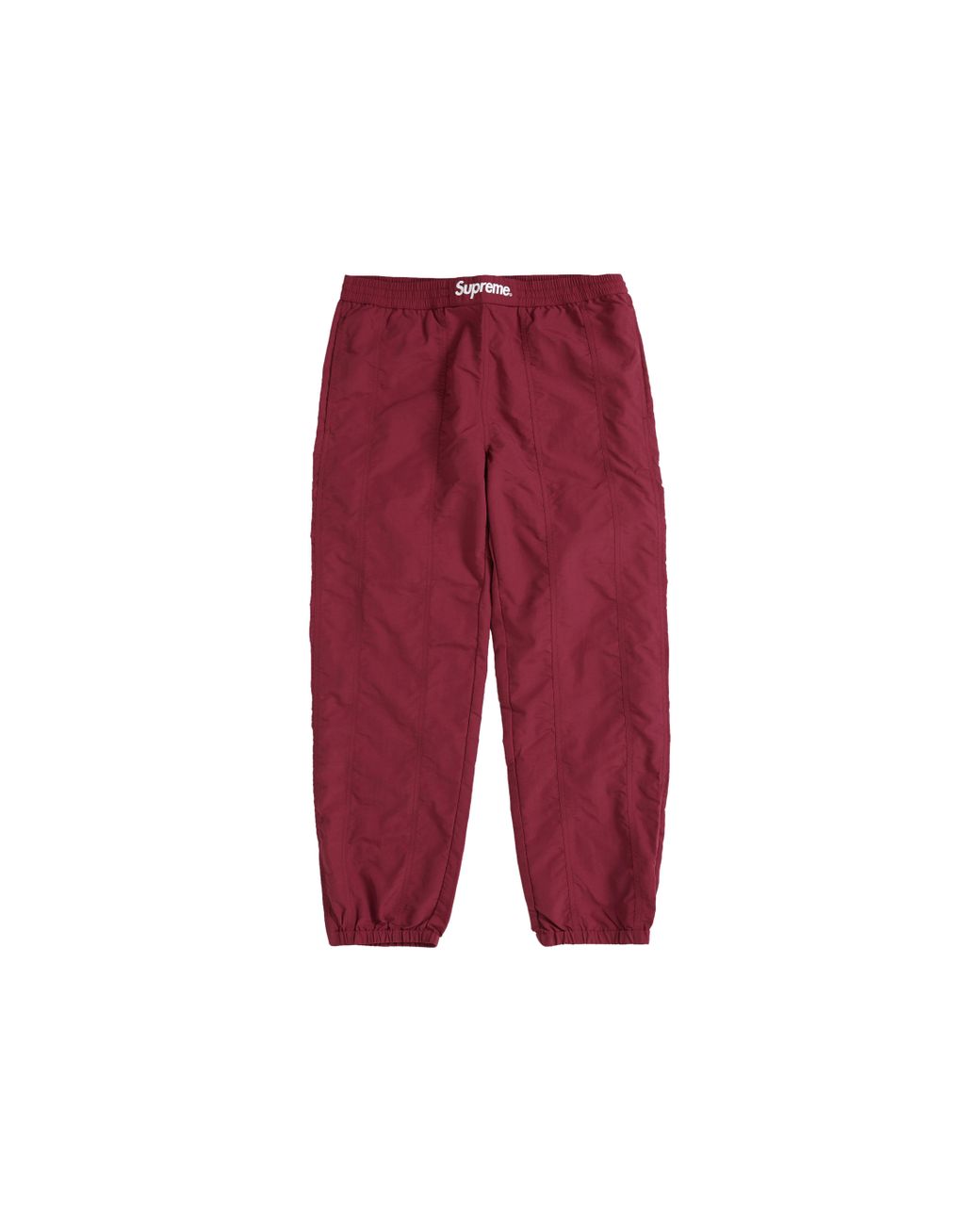 supreme paneled warm up pant