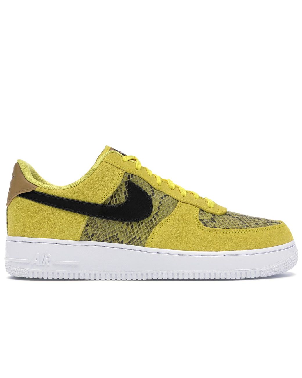nike yellow snakeskin outfit