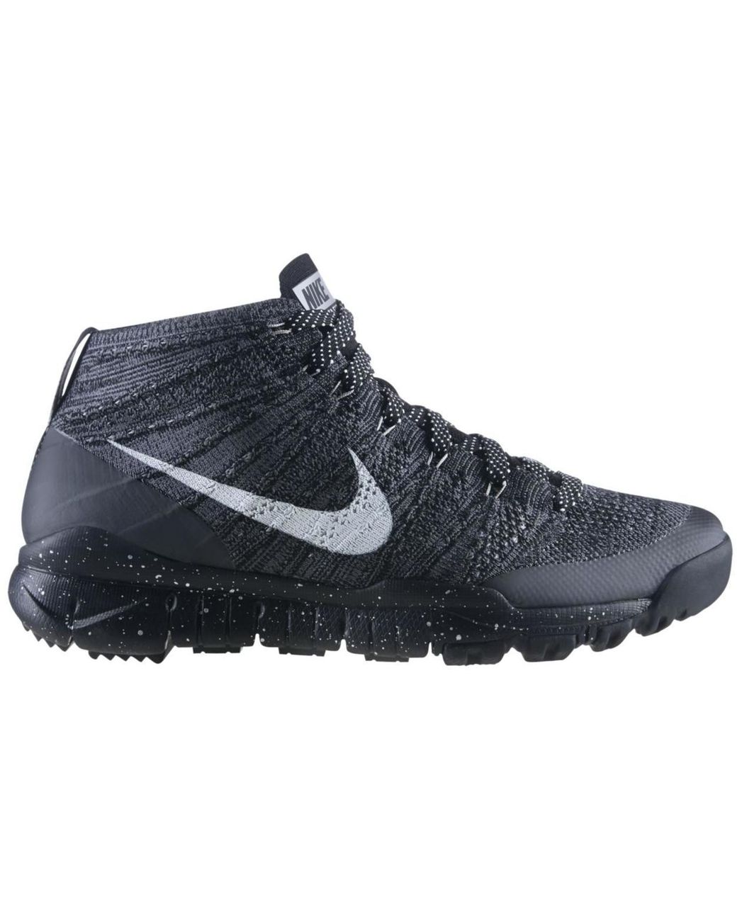 nike flyknit trainer chukka fsb black/sail-dark grey-light charcoal