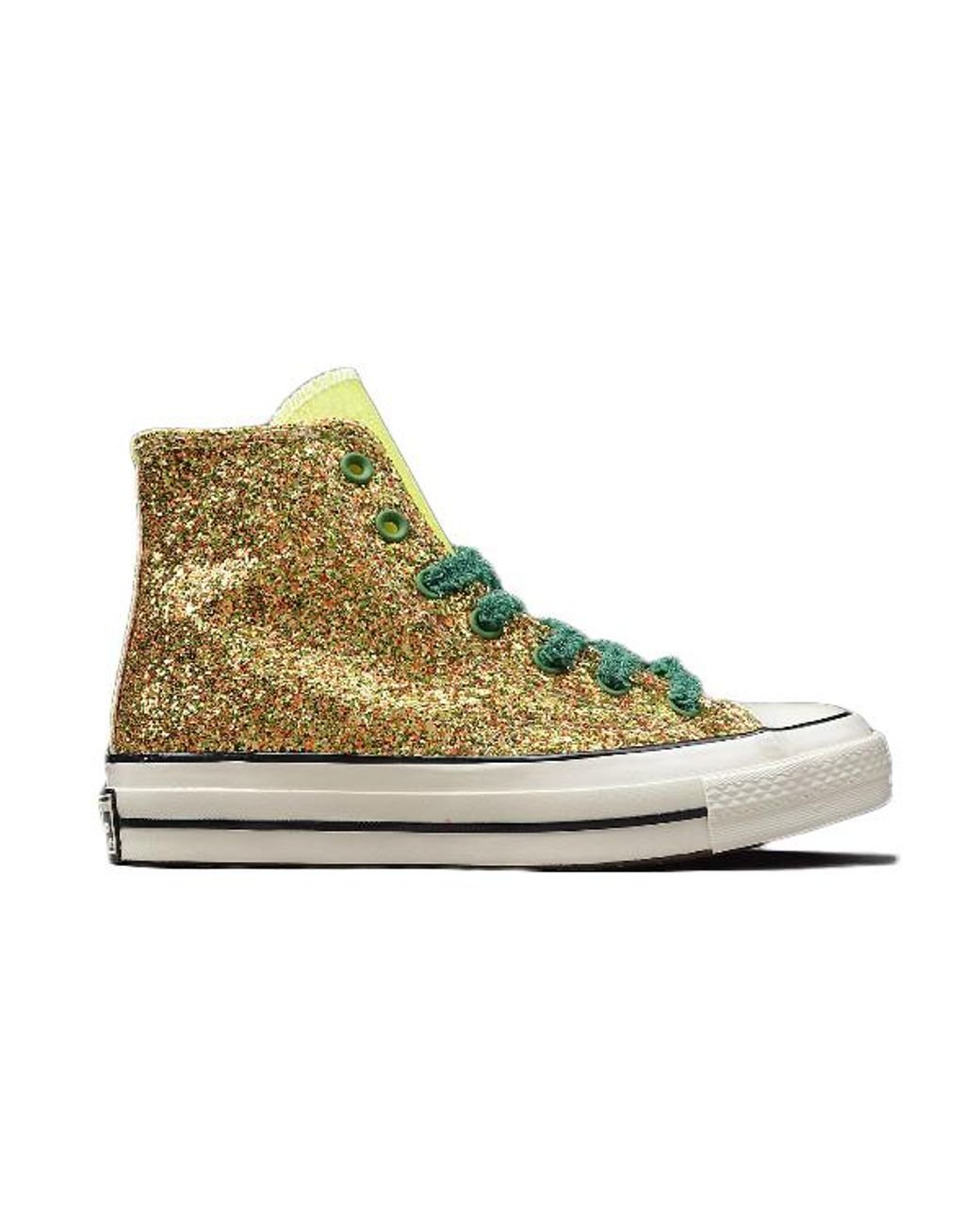 glitter gold converse