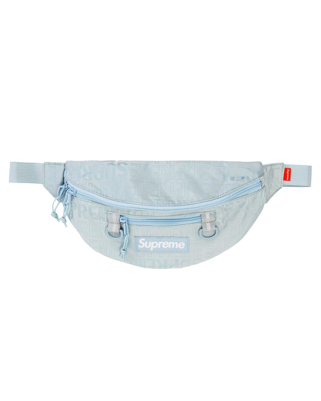 teal supreme fanny pack