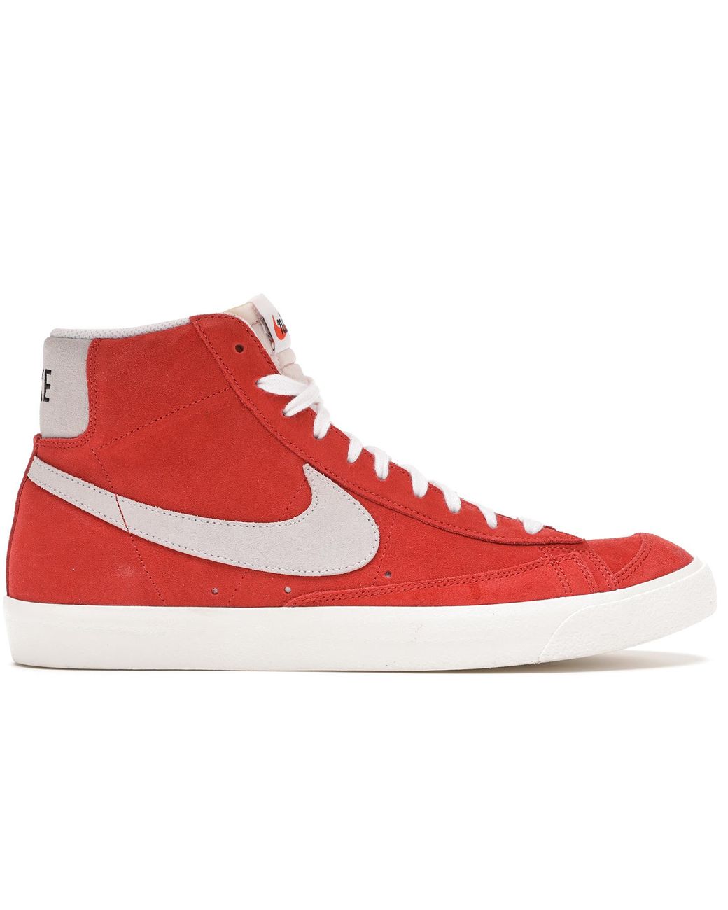 nike blazer suede red