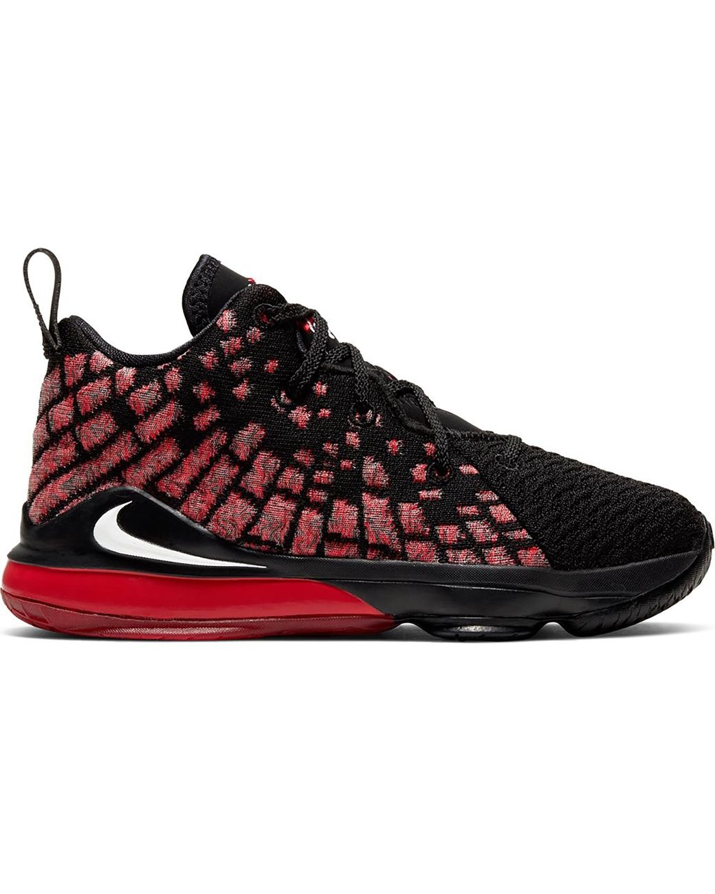 Nike Lebron 17 Infrared (ps) in Black/White-University Red (Black) - Lyst