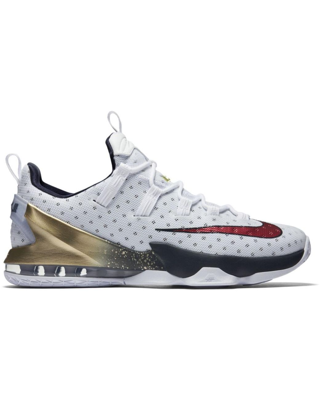 lebron 13 low white