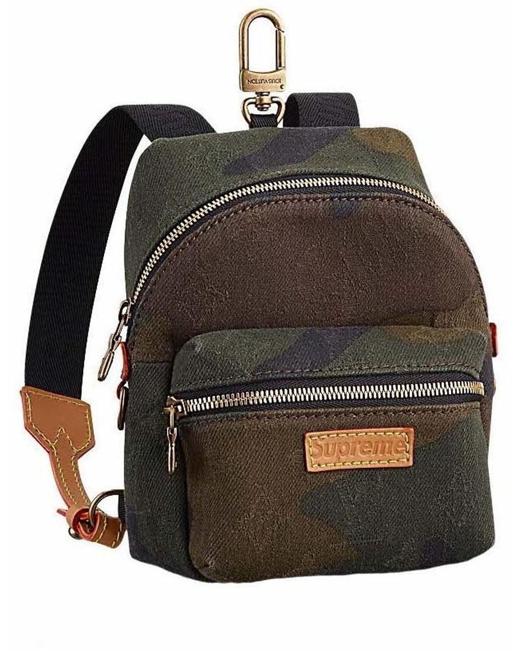 supreme camo bag