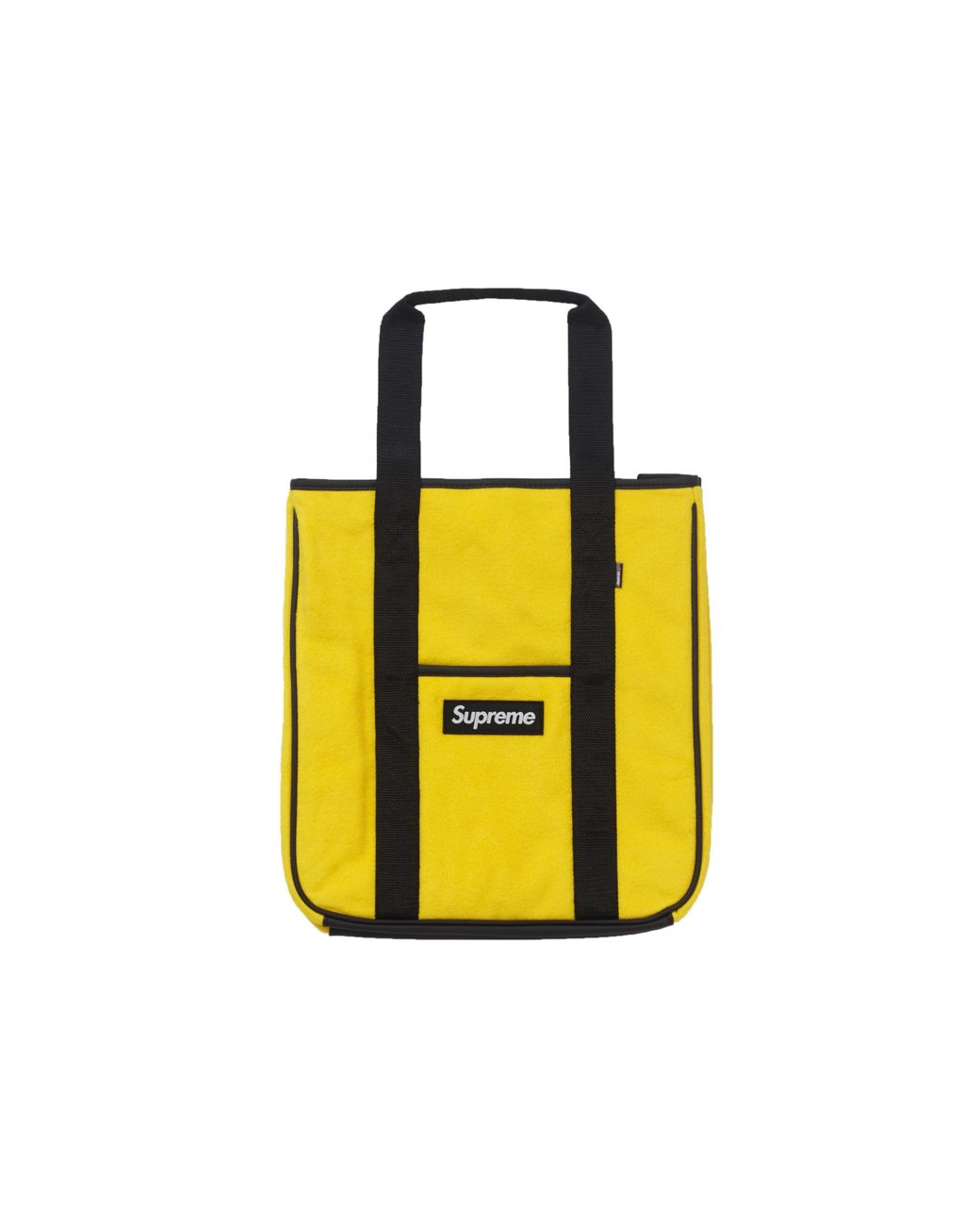 supreme yellow shoulder bag