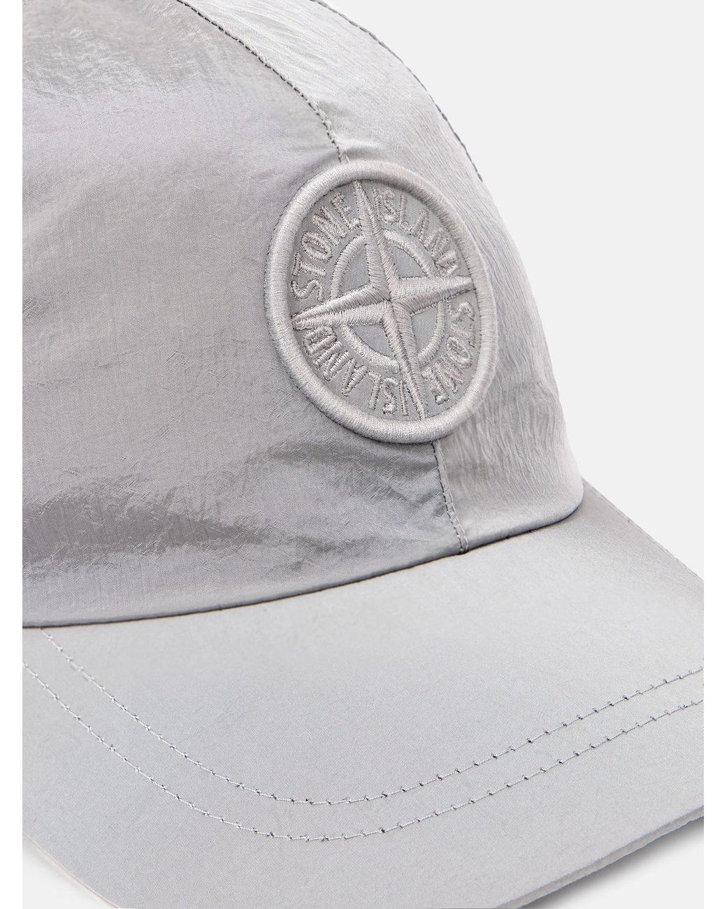 9100011 Nylon Metal Stone Island de hombre de color White