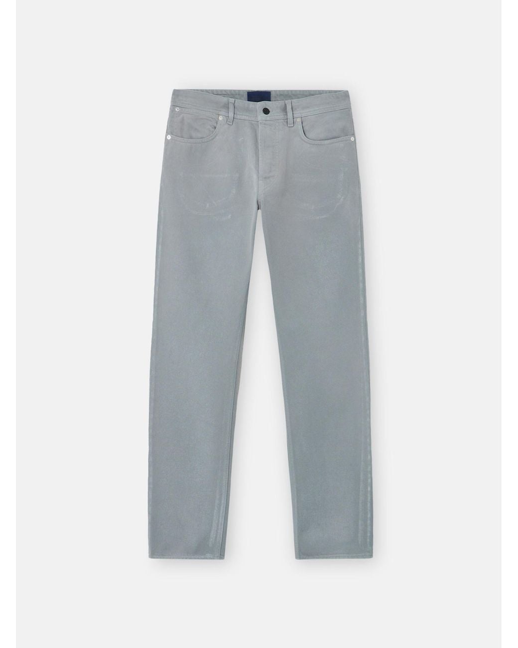 Stone Island Gray J100005 Corroded Reflective Light Bull Denim-Tc for men