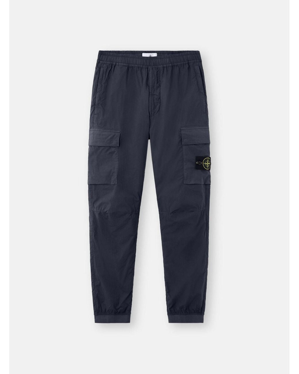 Stone Island Blue 3100031 Stretch Cotton Tela 'Paracadute' for men