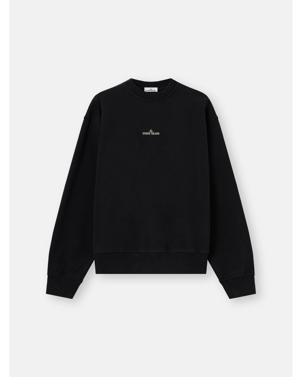 Stone Island Black 6100039 Organic Cotton Fleece for men