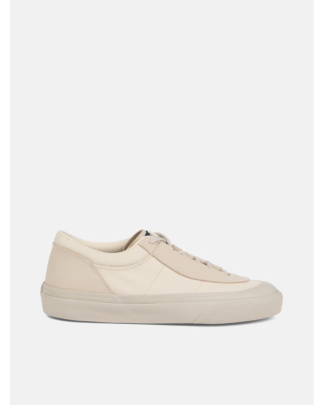 Stone Island White S100020 Canvas Suede for men