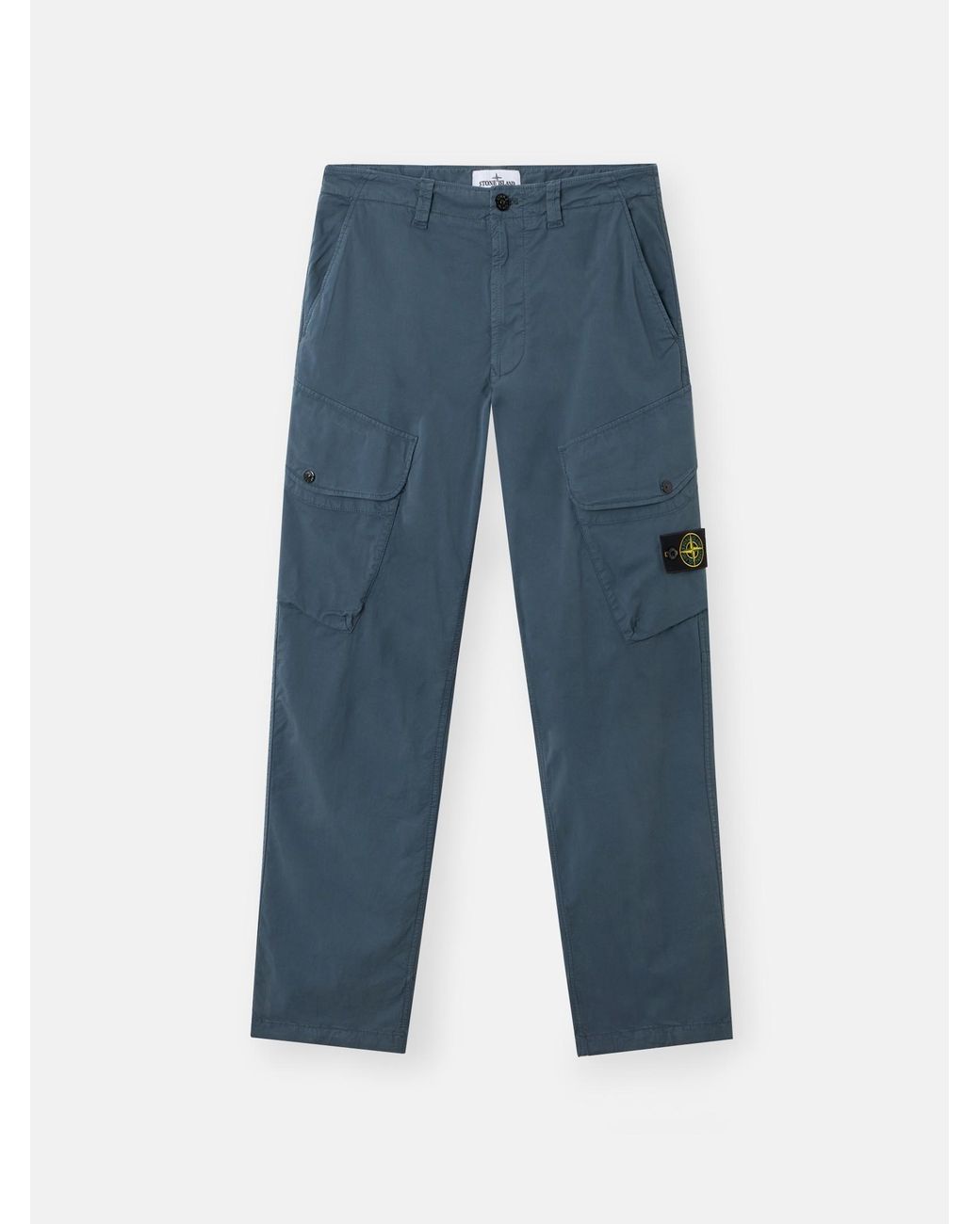 Stone Island Blue 3100003 Stretch Organic Cotton Twill for men
