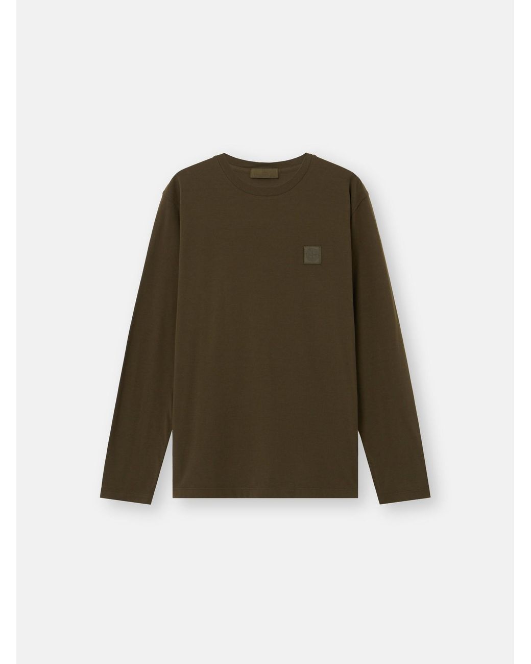 Stone Island Green 2100036 Organic Cotton Jersey Crepe S. I. Ghost for men