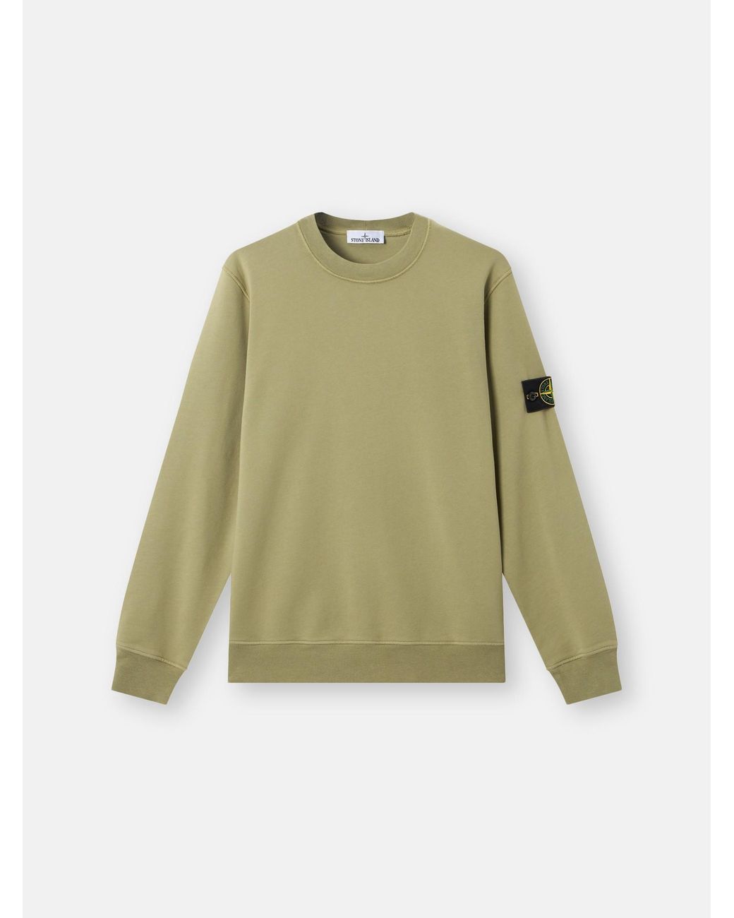 Stone Island Green 6100060 Organic Cotton Fleece for men