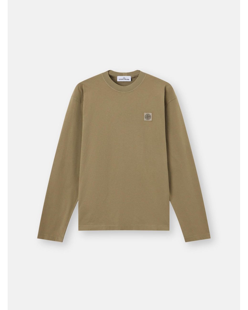 Stone Island Natural 2100007 Organic Cotton Jersey for men