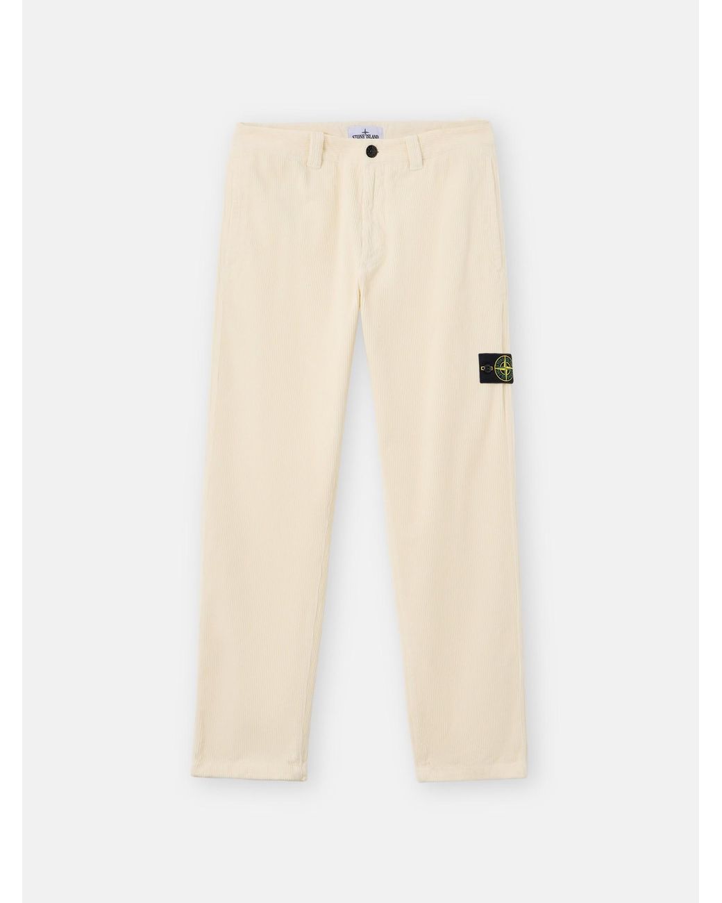 Stone Island Natural 3100059 Organic Cotton Corduroy 800 for men