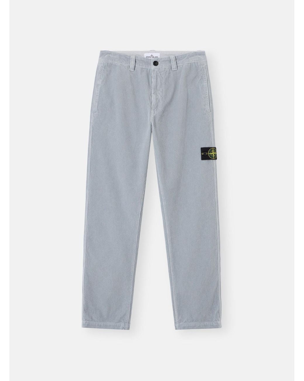 Stone Island Blue 3100059 Organic Cotton Corduroy 800 for men