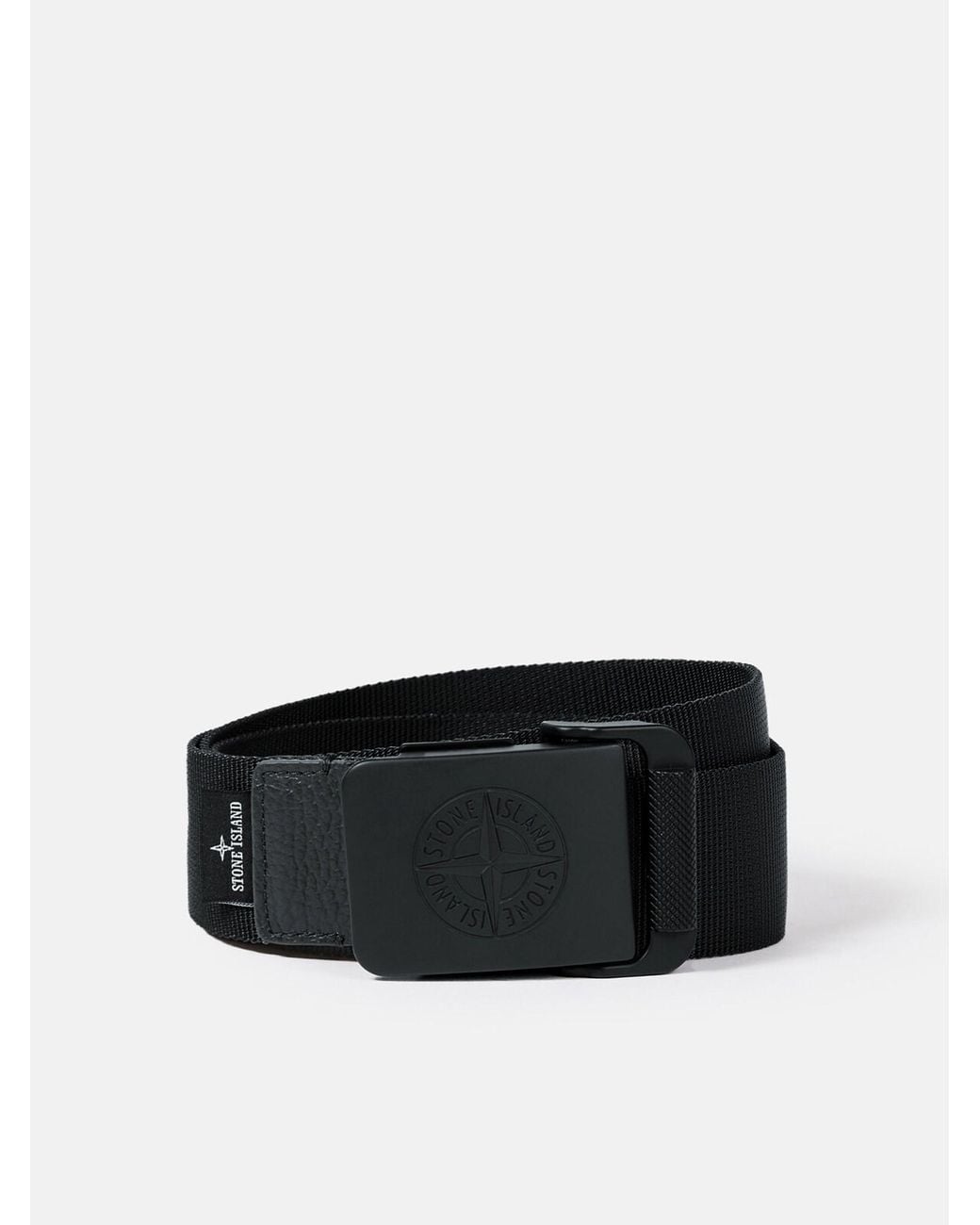 Stone Island Black 9300001 Nylon Tape for men