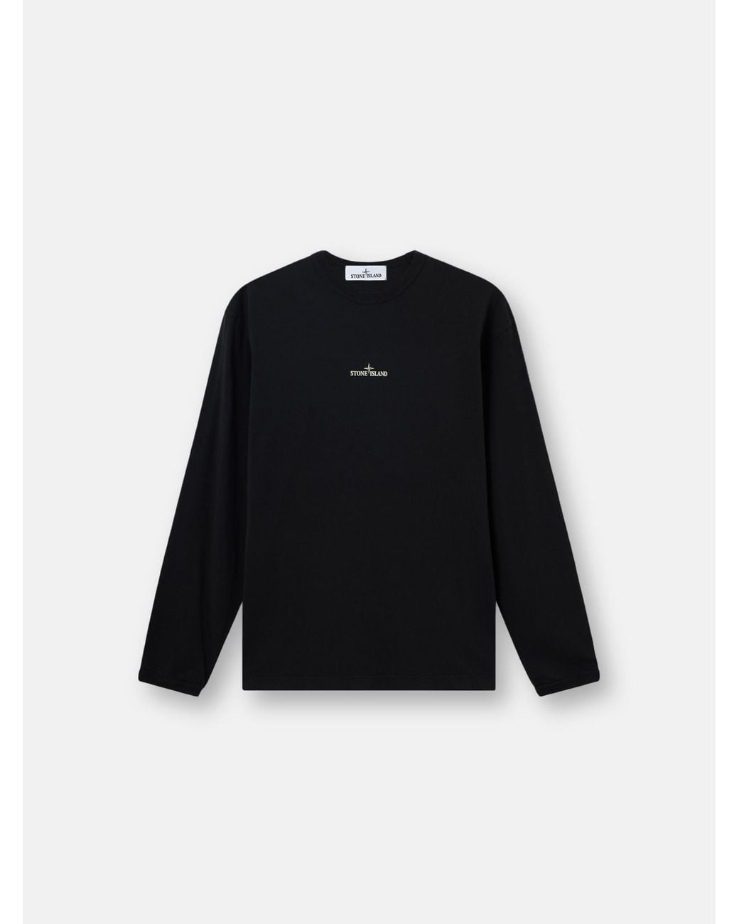 Stone Island Black 2100029 Organic Cotton Jersey for men