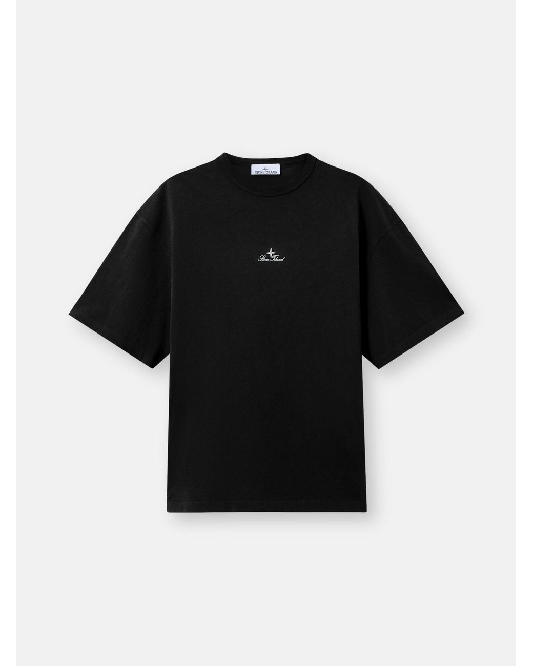 Stone Island Black 2100006 Organic Cotton Jersey for men