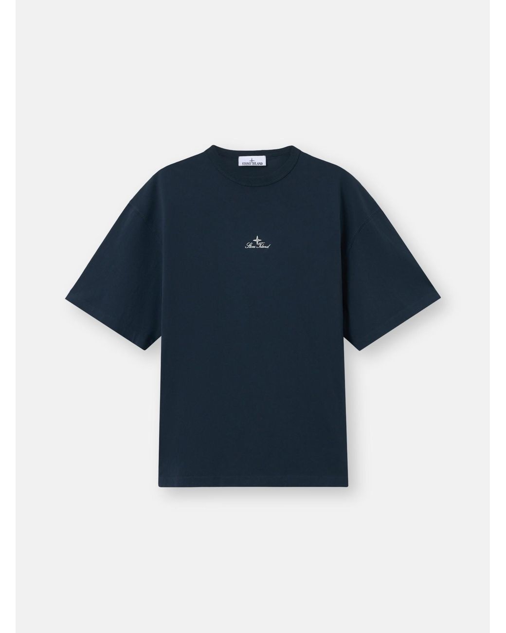 Stone Island Blue 2100006 Organic Cotton Jersey for men