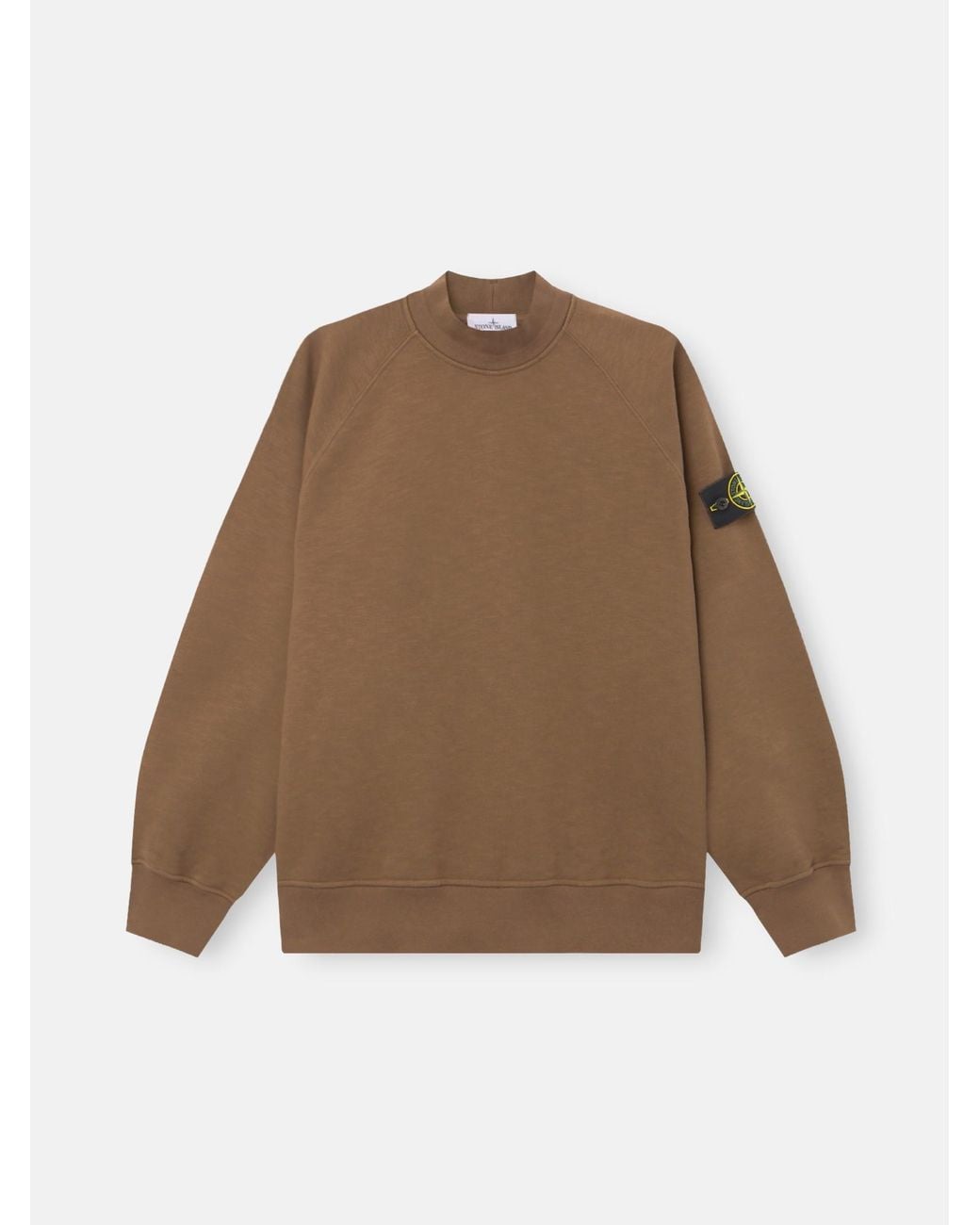 Stone Island Natural 6100053 Tubular Cotton Fleece for men